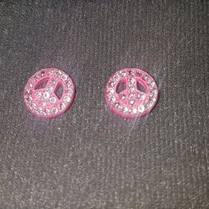Peace Sign Earrings